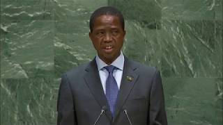 🇿🇲 Zambia  President Addresses General Debate 74th Session [upl. by Bendick294]