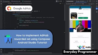 How to Implement AdMob Rewarded Ads with Jetpack Compose in Android Studio Tutorial androiddev [upl. by Anihs459]