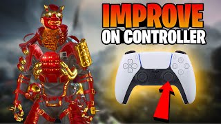 TOP 10 BEST TIPS FOR CONTROLLER PLAYERS TO IMPROVE  Apex Legends Guide [upl. by Sidra]