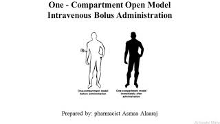 One compartment open model IV bolus part 1  by pharmacist Asmaa Alaaraj [upl. by Camfort]