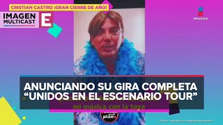 Cristian Castro y Yuri anuncian fechas de su gira en conjunto [upl. by Zap140]