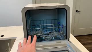 Farberware Complete Portable Countertop Dishwasher Review [upl. by Eseneg]