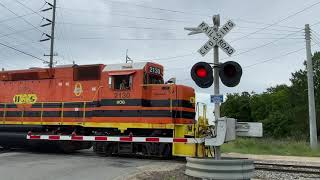 Midway Road Railroad Crossing 2 Cordele GA [upl. by Anomer]