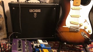 Boss Katana 50 Mk2 Combo Electric Guitar Mode [upl. by Basilio]