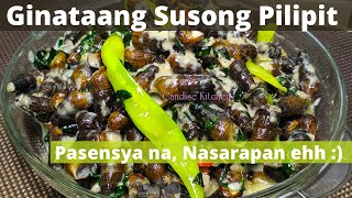 Ginataang Susong Pilipit [upl. by Zimmerman]