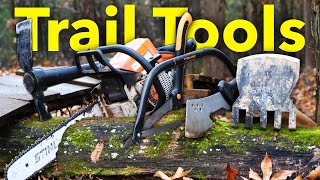 20 MustHave Tools for Trail Builders  DIY Trail Building Essentials [upl. by Ramyaj709]