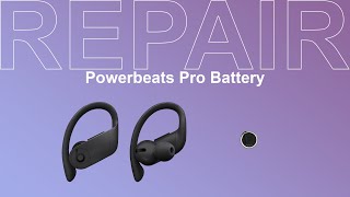 Beats Powerbeats Pro Broken Bad Battery Dying Fast  Repair Tutorial [upl. by Moira]