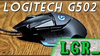 LGR  Logitech G502 Gaming Mouse Review [upl. by Enelyk956]