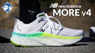 New Balance More v4 Shoe Review  1400 Miles Tested  Best Max Cushioned Shoe [upl. by Lseil]