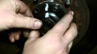 SUZUKI GRAND VITARA CV BOOT DRIVE SHAFT REMOVAL REPAIR PT 2 [upl. by Ahsinirt184]