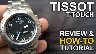 Tissot TTouch Titanium  Review amp Detailed HowTo Tutorial [upl. by Juna]