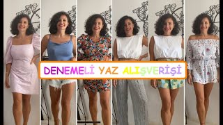 YENİ SEZON ve İNDİRİMLİ DENEMELİ YAZ ALIŞVERİŞİM [upl. by Egerton]