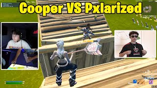 Pxlarized VS Cooper 1v1 Buildfights [upl. by Thora]