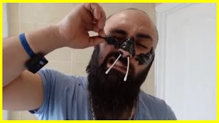 EARS and NOSE WAX AT HOME  HAIR REMOVAL ASMR Barber turko [upl. by Strauss]