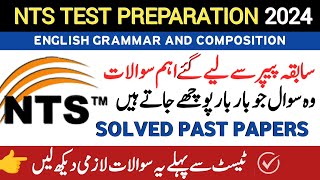 NTS GAT General Test  Preparation with NTS Solved Paper  Lecture 122  Dr Muhammad Naveed [upl. by Einatsed366]