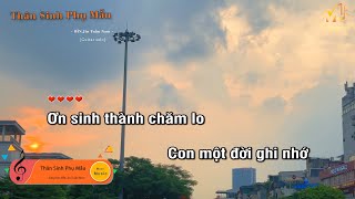 Karaoke THÂN SINH PHỤ MẪU  BÌN x JIN TUẤN NAMGuitar Solo Beat Muối Music  Tháng Năm [upl. by Alin315]