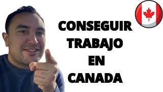 Conseguir oferta de trabajo en Canada 2021 [upl. by Assiralk246]