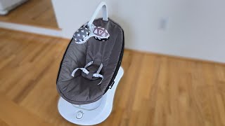 4moms rockaRoo Baby Rocker Assembly and Review [upl. by Neelrad]