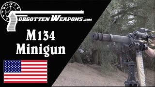 M134 Minigun The Modern Gatling Gun [upl. by Idnam413]