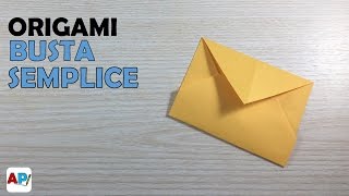 Origami Busta di carta semplice [upl. by Colwell718]