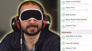 ŞANS YEMEĞİ  Gözlerin Bağlı Yemek Siparişi Ver [upl. by Eimile]