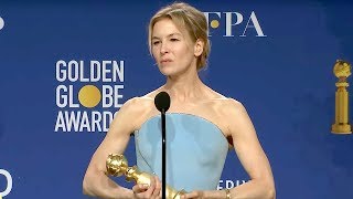 Renée Zellweger  Judy  Golden Globes 2020 Full Backstage Interview [upl. by Janice]