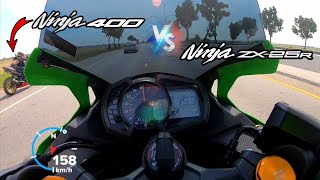 🇹🇭 ZX25R VS NINJA400  Thailand [upl. by Ehman]