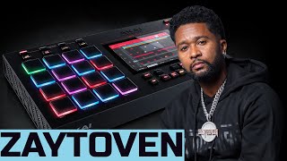 Zaytoven Making A Beat Using MPC Live [upl. by Ellery]