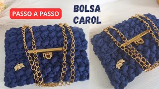 Bolsa carteira em fio de malha Fácil e rápida lojamatilda [upl. by Yboc]