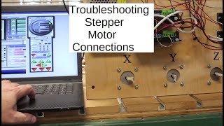 Troubleshooting Stepper Motor Connections [upl. by Leola]