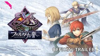 Ys Memoire The Oath in Felghana Announcement Trailer  Nintendo Switch 2024 HD [upl. by Lamdin]