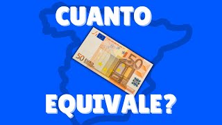 ¿Cuanto son 50 EUROS en pesos COLOMBIANOS 2021 [upl. by Enilrad]