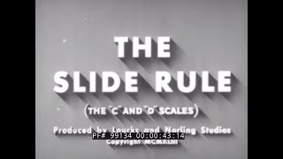 HOW TO USE A SLIDE RULE CampD SCALES ANALOG COMPUTER MULTIPLICATION amp DIVISION 99134 [upl. by Neerihs453]