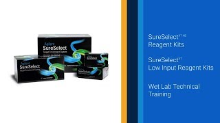 SureSelectXT HS and SureSelectXT Low Input Wet Lab Technical Training [upl. by Naeerb]