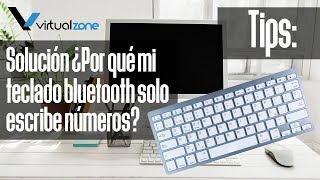 🤔¿Por qué mi teclado bluetooth escribe números en vez de letras⌨️ Aquí la solución✅ [upl. by Zendah]