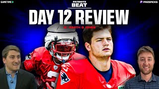 LIVE Day 12 at Patriots Camp Recap  Patriots Beat [upl. by Thurman]