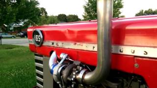 Massey Ferguson 165 Perkins Diesel Turbo [upl. by Nerual]