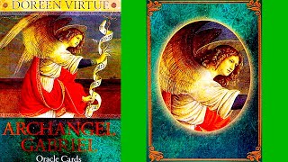 Archangel Gabriel Oracle Cards  Review amp Walkthrough [upl. by Hungarian]