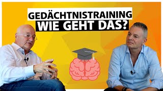 Gedächtnistraining  Gehirnjogging  Gehirntraining I Gregor Staub [upl. by Beutler898]