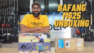 Bafang M625 Mid Drive Electric Bike Kit Unboxing and First Impression M625 vs BBSHD [upl. by Varden]