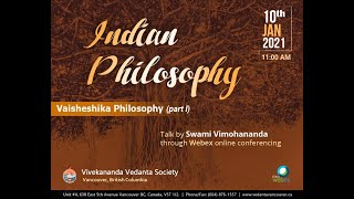 Vaisheshika Philosophy Part 1 Swami Vimohananda [upl. by Ashby]