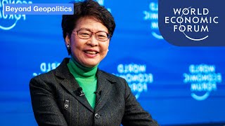 A Conversation with Carrie Lam Chief Executive of Hong Kong SAR  DAVOS 2020 [upl. by Sitoel847]