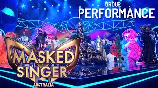 Final Group Performance  The Masked Singer Australia [upl. by Evadne701]