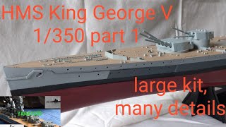 1350 HMS King George V part 1 [upl. by Ahsienot]