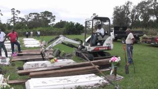 Gifford Cemetery vaults reburied [upl. by Engracia]