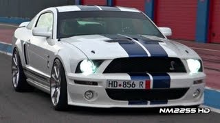 Modified Shelby Mustang GT500 INSANE SOUND on Track [upl. by Boylston]