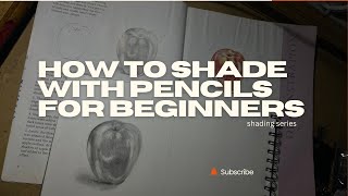 How to shade with pencils for beginners  Easy tutorial about how to study shadows and light [upl. by Terrell]