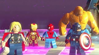 LEGO Marvel Super Heroes Walkthrough Part 14  Doctor Doom Boss Fight [upl. by Noryahs554]