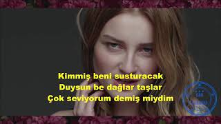 GÜLİZ AYLA OLMAZSAN OLMAZkaraoke [upl. by Anilesor]