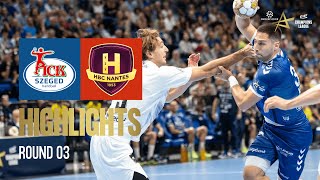 OTP Bank  PICK Szeged 🆚 HBC Nantes  Round 3  Machineseeker EHF Champions League 202425 [upl. by Zetrok712]